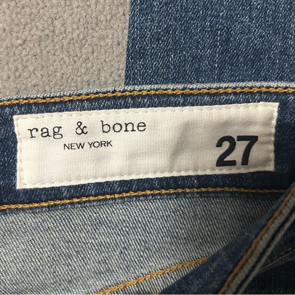 Rag & Bone - Cate Mid Rise Ankle Skinny Jeans in Hampton - Size 27 *NWT* - Picture 2 of 15